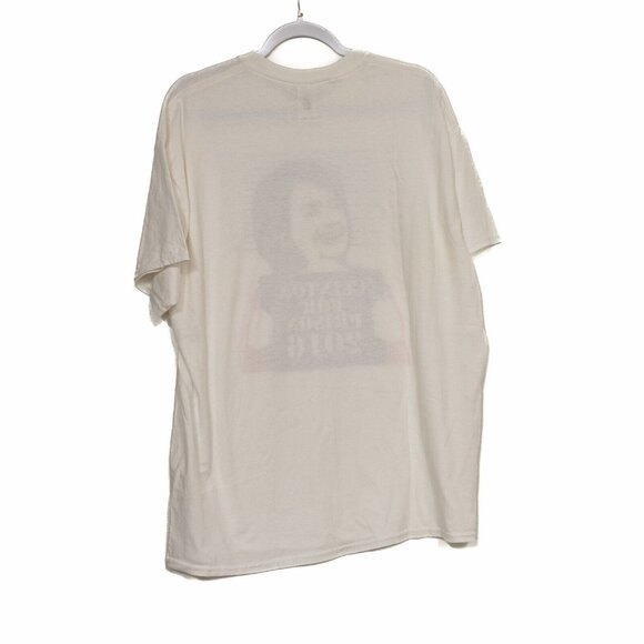 Gildan Clinton For Prison 2016 Mens White T-Shirt Short Sleeve Crew Neck Size XL - Picture 5 of 8